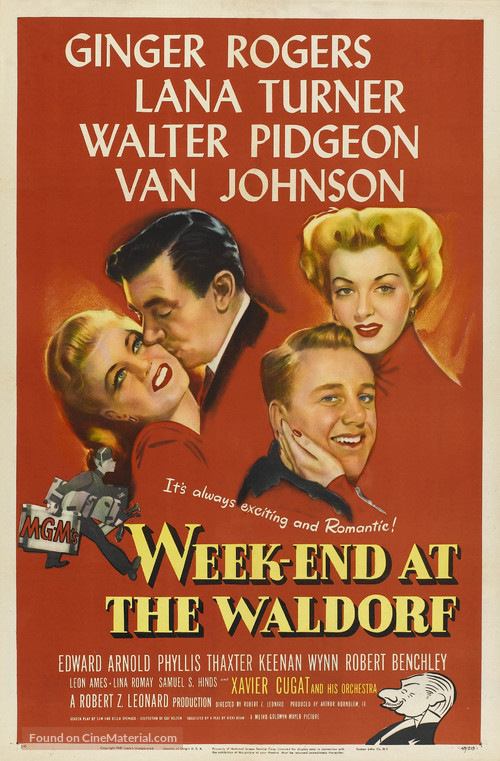 Week-End at the Waldorf - Movie Poster