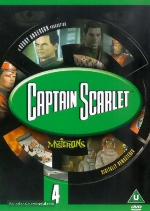 &quot;Captain Scarlet and the Mysterons&quot; - British DVD movie cover