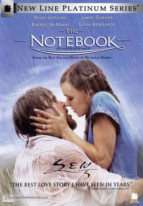 The Notebook - South Korean DVD movie cover
