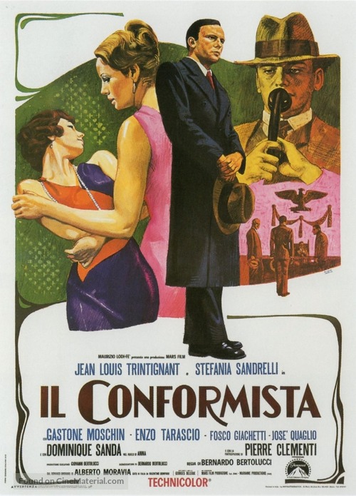 Il conformista - Italian Movie Poster