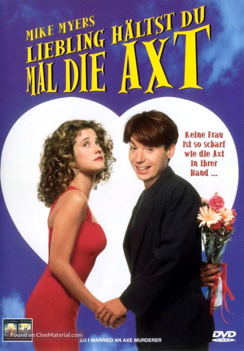 So I Married an Axe Murderer - German DVD movie cover