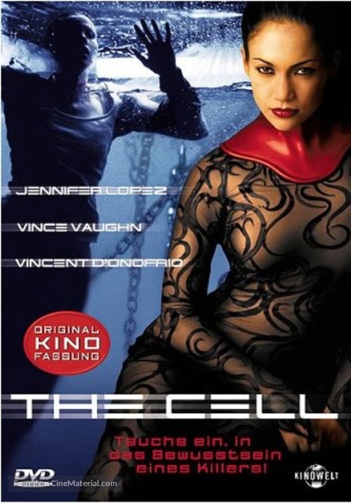 The Cell - German DVD movie cover