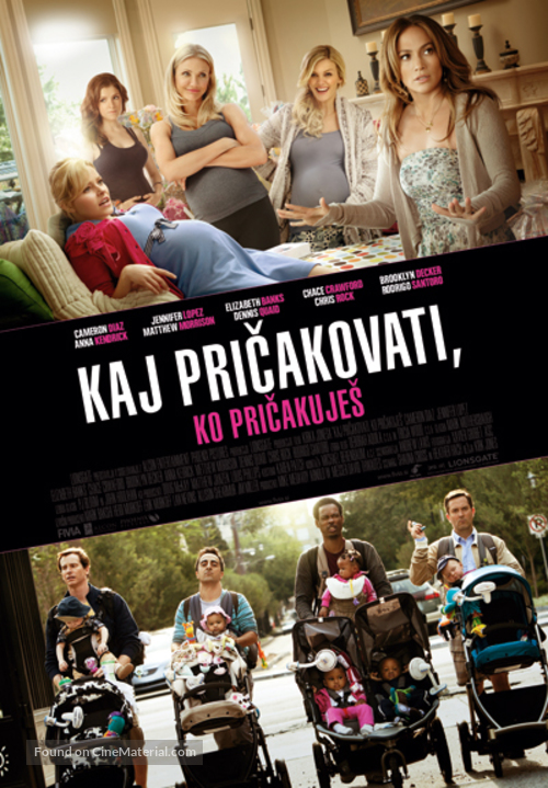 What to Expect When You&#039;re Expecting - Slovenian Movie Poster
