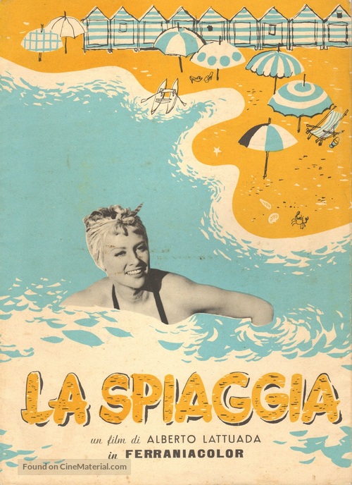 La spiaggia - Italian Movie Poster