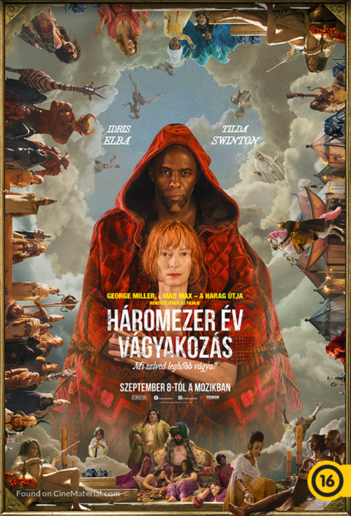 Three Thousand Years of Longing - Hungarian Movie Poster