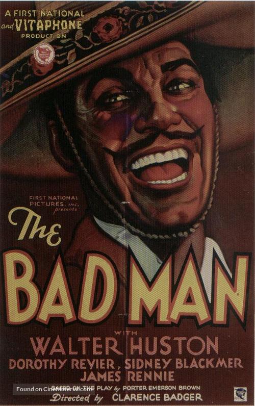 The Bad Man - Movie Poster