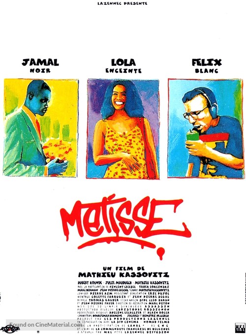 M&eacute;tisse - French Movie Poster