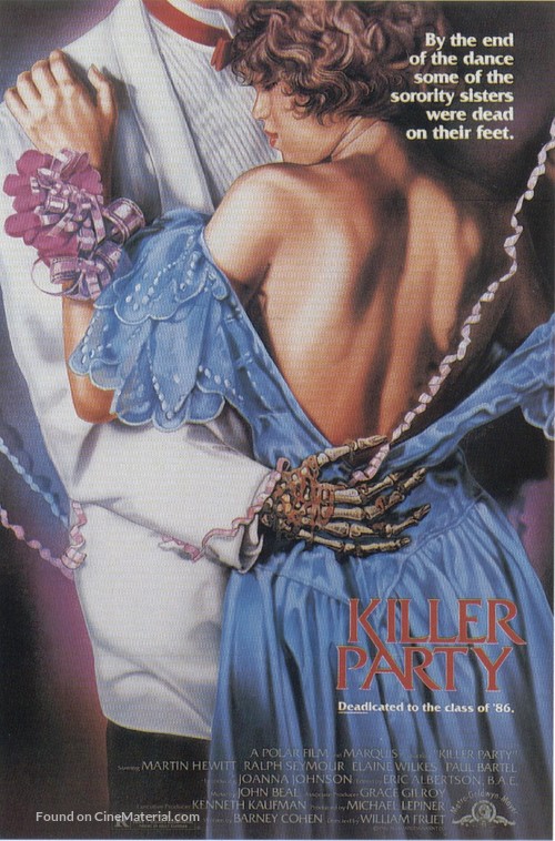 Killer Party - Movie Poster