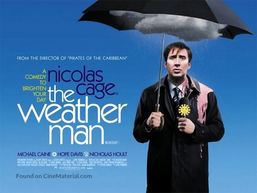 The Weather Man - British Movie Poster