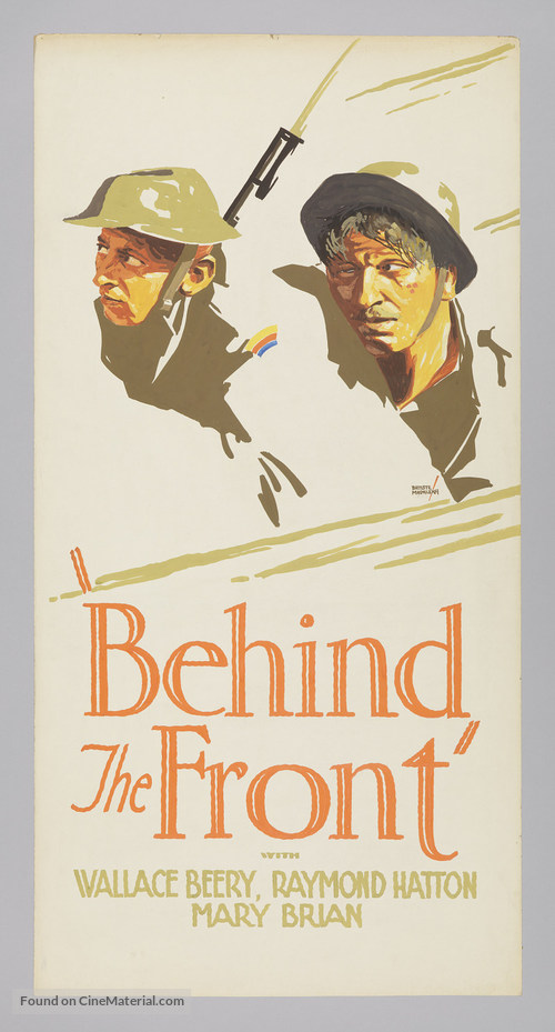 Behind the Front - Movie Poster