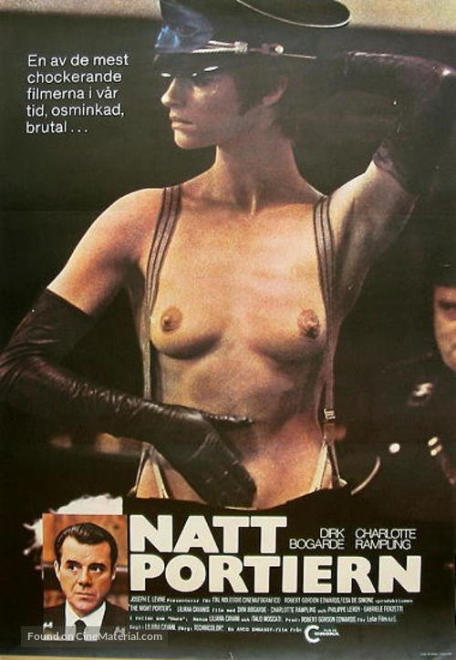 Il portiere di notte - Swedish Movie Poster