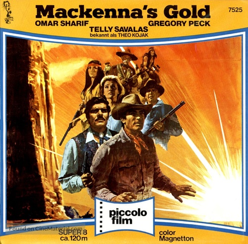 Mackenna&#039;s Gold - German Movie Cover