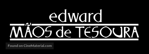 Edward Scissorhands - Brazilian Logo
