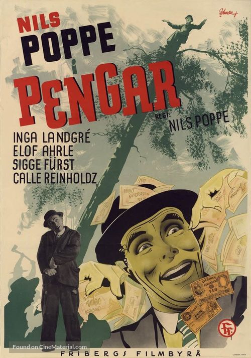 Pengar - en tragikomisk saga - Swedish Movie Poster