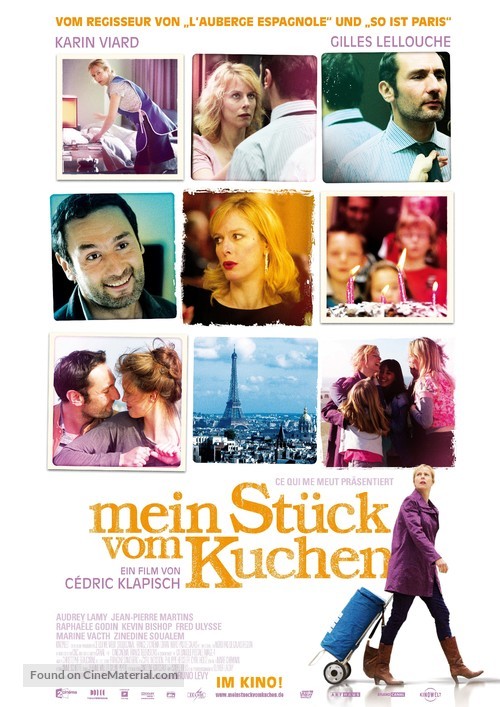 Ma part du g&acirc;teau - German Movie Poster