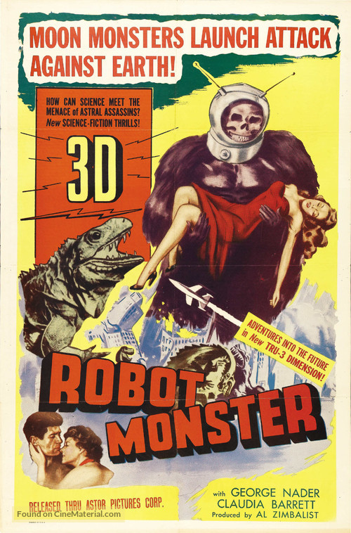 Robot Monster - Theatrical movie poster