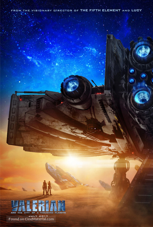 Valerian and the City of a Thousand Planets - Movie Poster