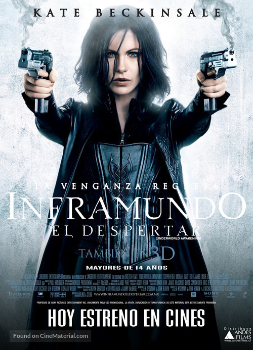 Underworld: Awakening - Chilean Movie Poster
