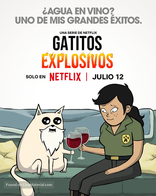 &quot;Exploding Kittens&quot; - Mexican Movie Poster