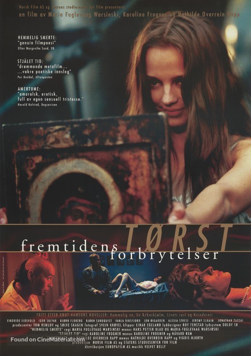T&oslash;rst - Framtidens forbrytelser - Norwegian Movie Poster