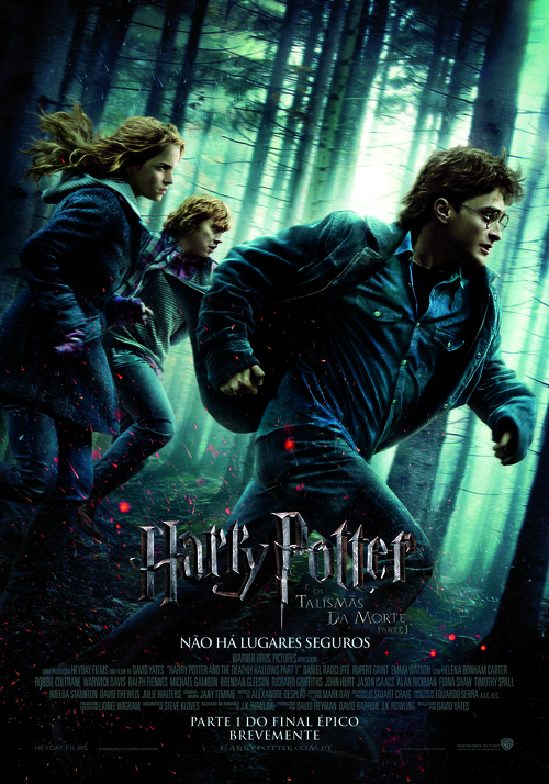 Harry Potter and the Deathly Hallows - Part 1 - Portuguese Movie Poster