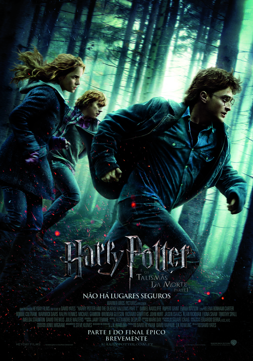 Harry Potter and the Deathly Hallows: Part I - Portuguese Movie Poster