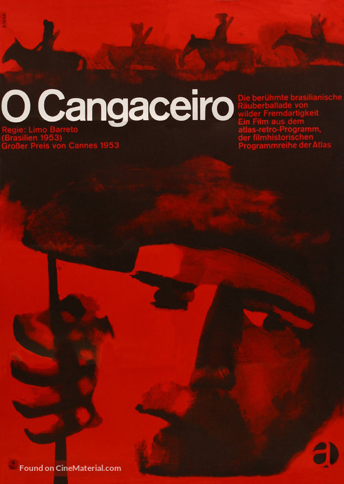 O Cangaceiro - German Movie Poster