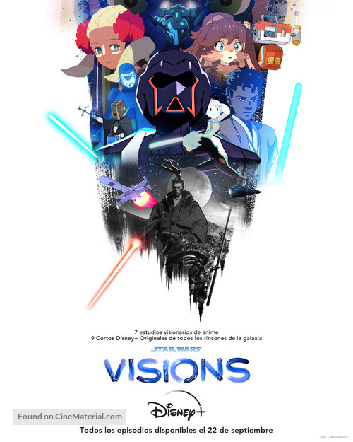 &quot;Star Wars: Visions&quot; - Spanish Movie Poster