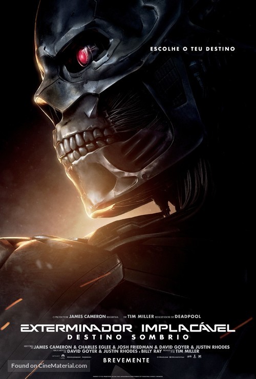 Terminator: Dark Fate - Portuguese Movie Poster