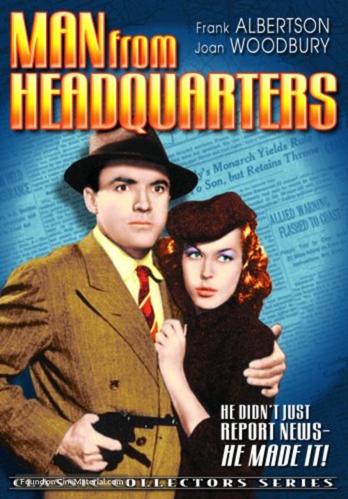 Man from Headquarters - DVD movie cover