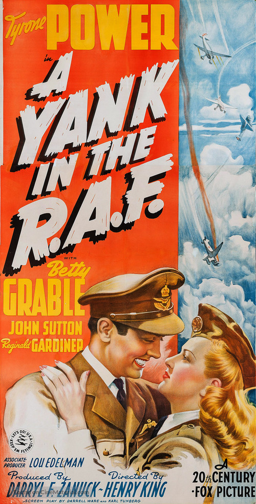 A Yank in the R.A.F. - Movie Poster
