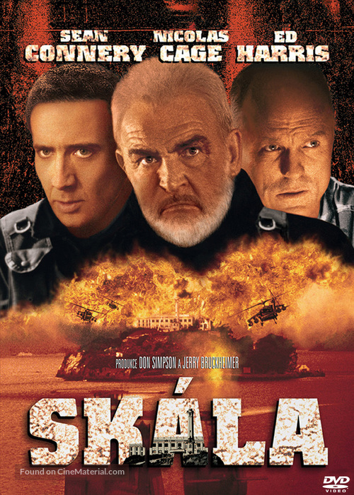 The Rock - Czech DVD movie cover