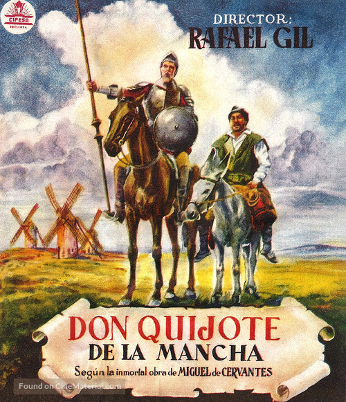 Don Quijote de la Mancha - Spanish Movie Poster