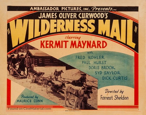 Wilderness Mail - Movie Poster
