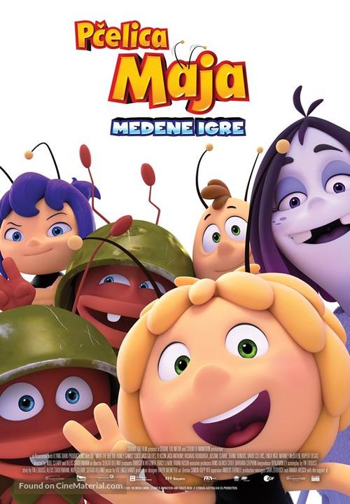 Maya the Bee: The Honey Games - Croatian Movie Poster
