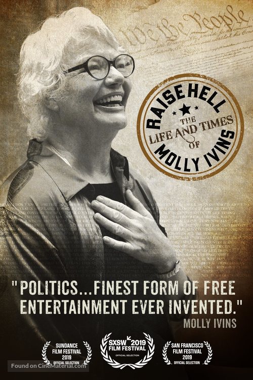 Raise Hell: The Life &amp; Times of Molly Ivins - Movie Poster