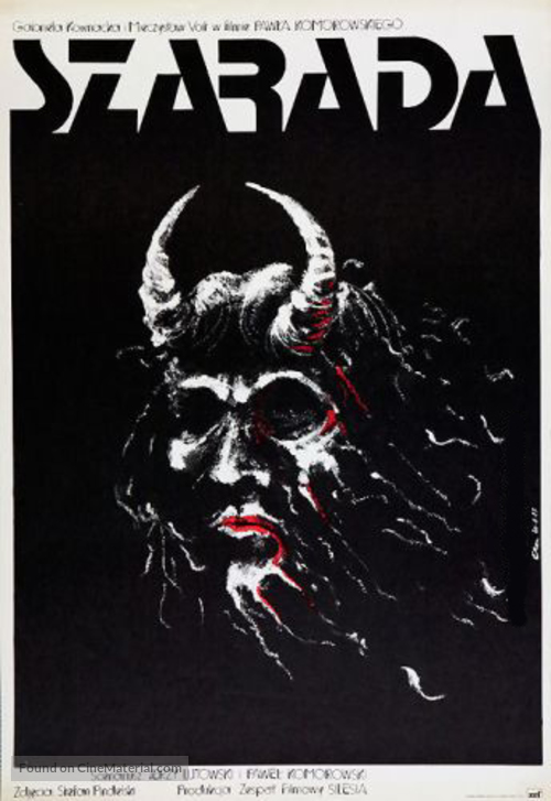 Szarada - Polish Movie Poster