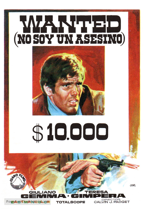 Wanted - Spanish Movie Poster
