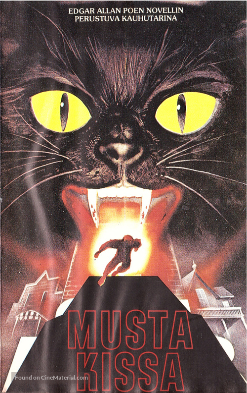 Black Cat (Gatto nero) - Finnish VHS movie cover