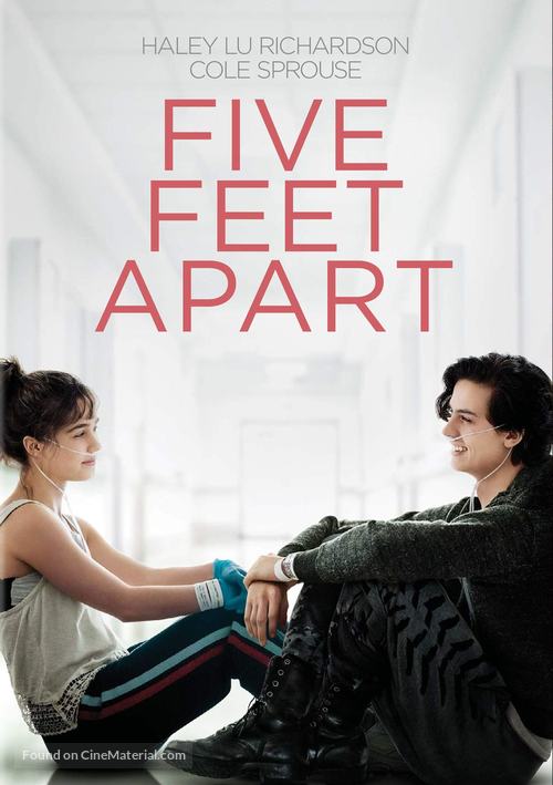 Five Feet Apart - DVD movie cover