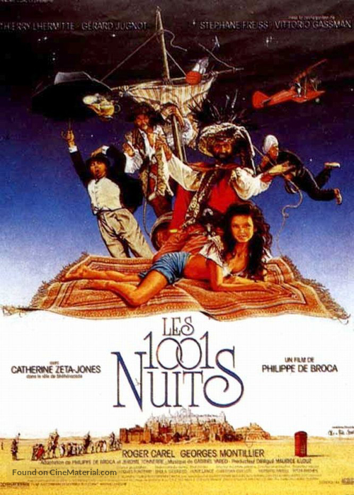 Les 1001 nuits - French Movie Poster