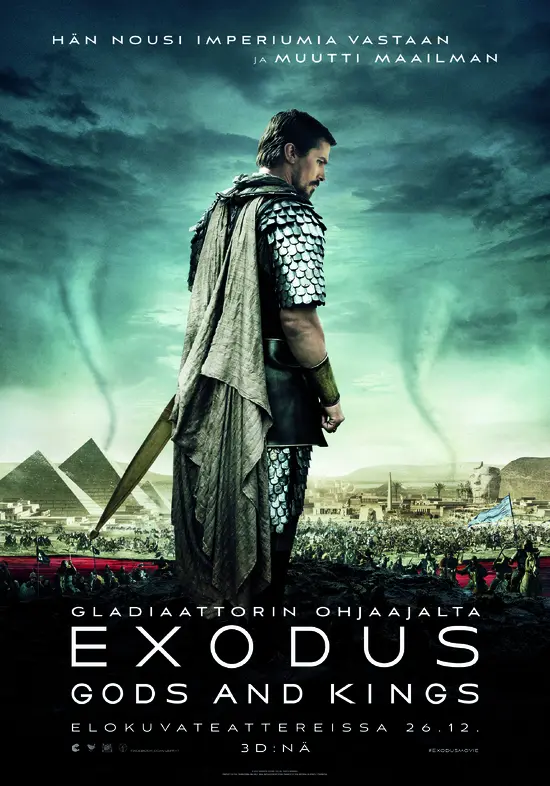 Exodus: Gods and Kings - Finnish Movie Poster