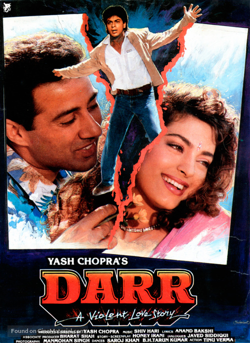 Darr - Indian Movie Poster