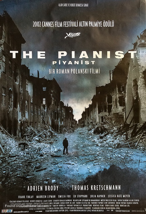 The Pianist - Turkish Movie Poster