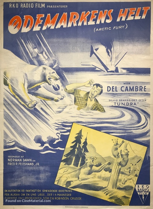Arctic Fury - Danish Movie Poster