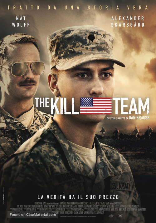 The Kill Team - Italian Movie Poster