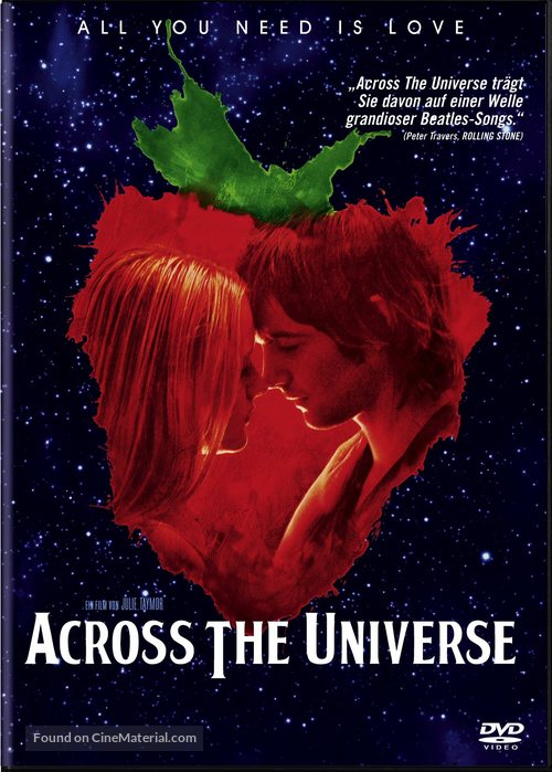 Across the Universe - German Movie Cover