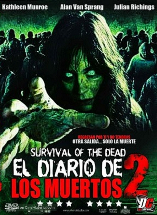 Survival of the Dead - Argentinian DVD movie cover