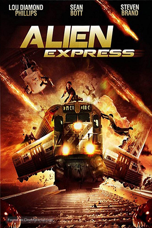 Alien Express - DVD movie cover