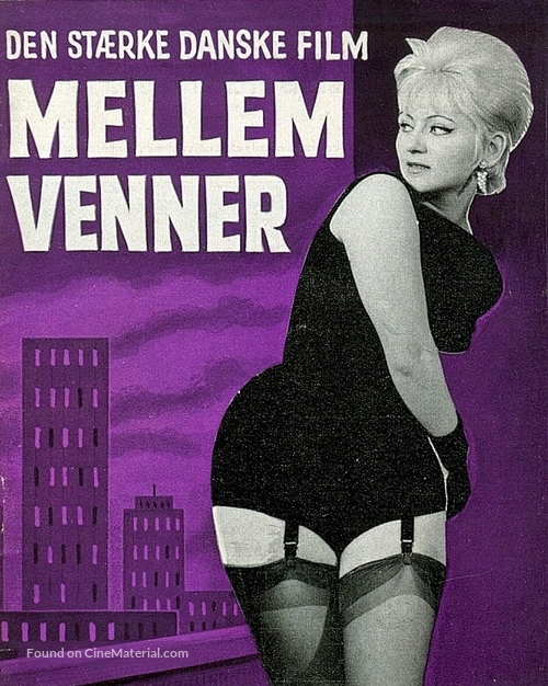 Mellem venner - Danish Movie Poster